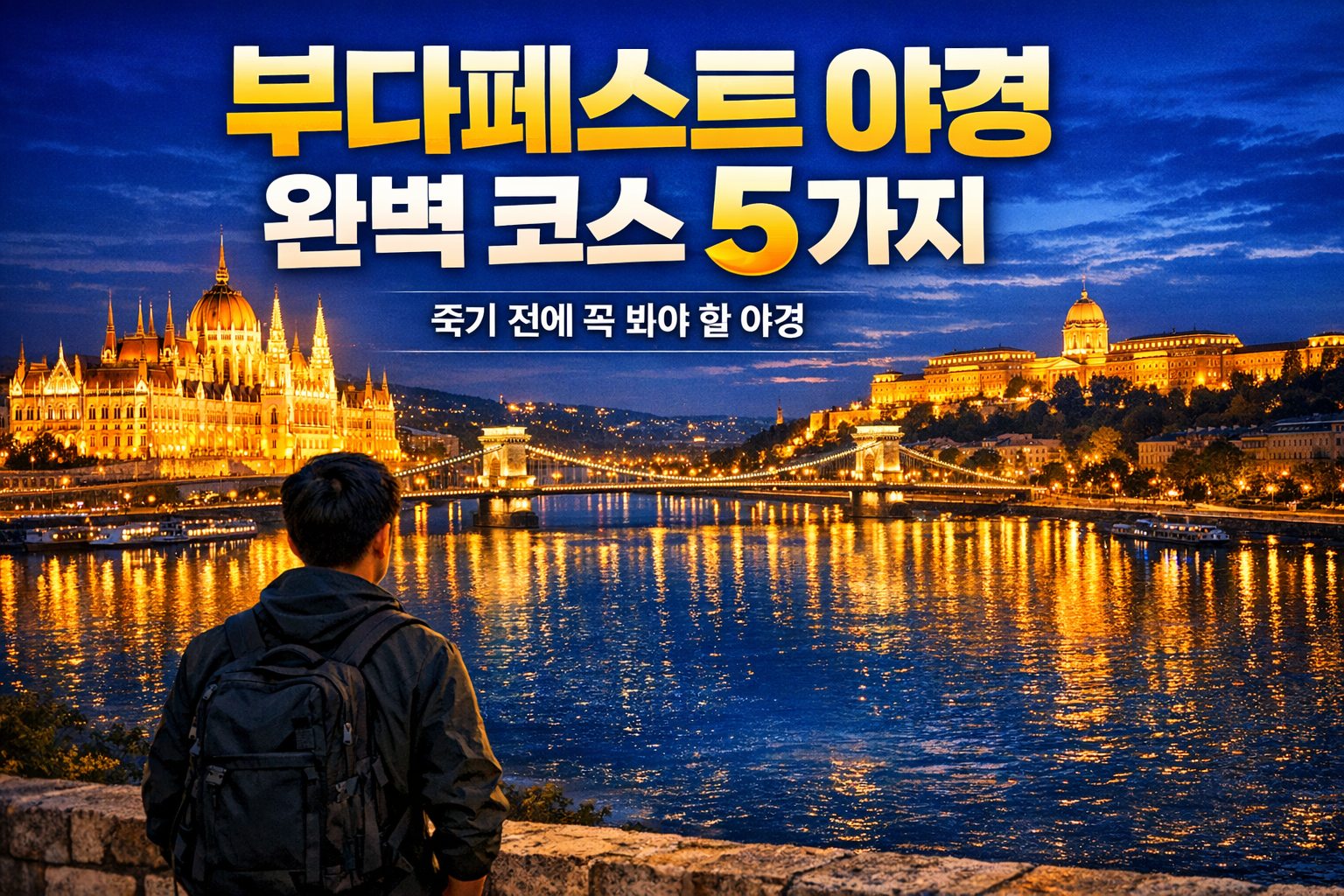 죽기 전에 꼭 봐야 할 헝가리 부다페스트 야경! 완벽 코스 & 전략 5가지 🇭🇺✨