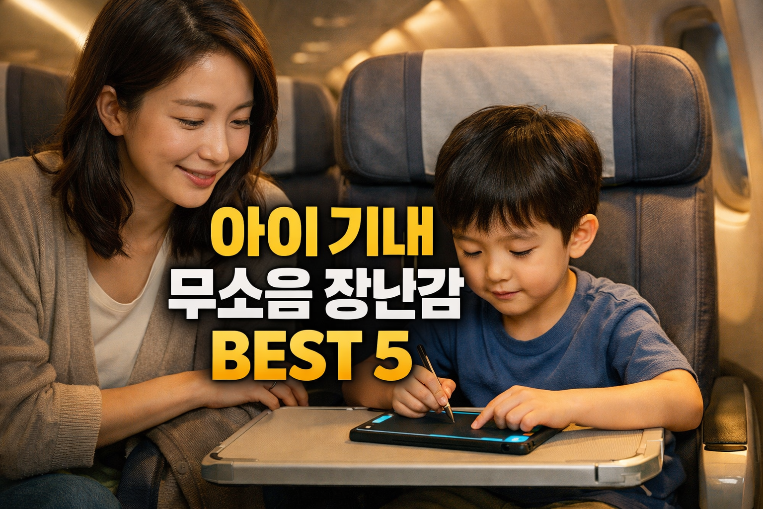 2026 장거리 비행 필수템, 아이 기내 놀이용 무소음 장난감 추천 BEST 5