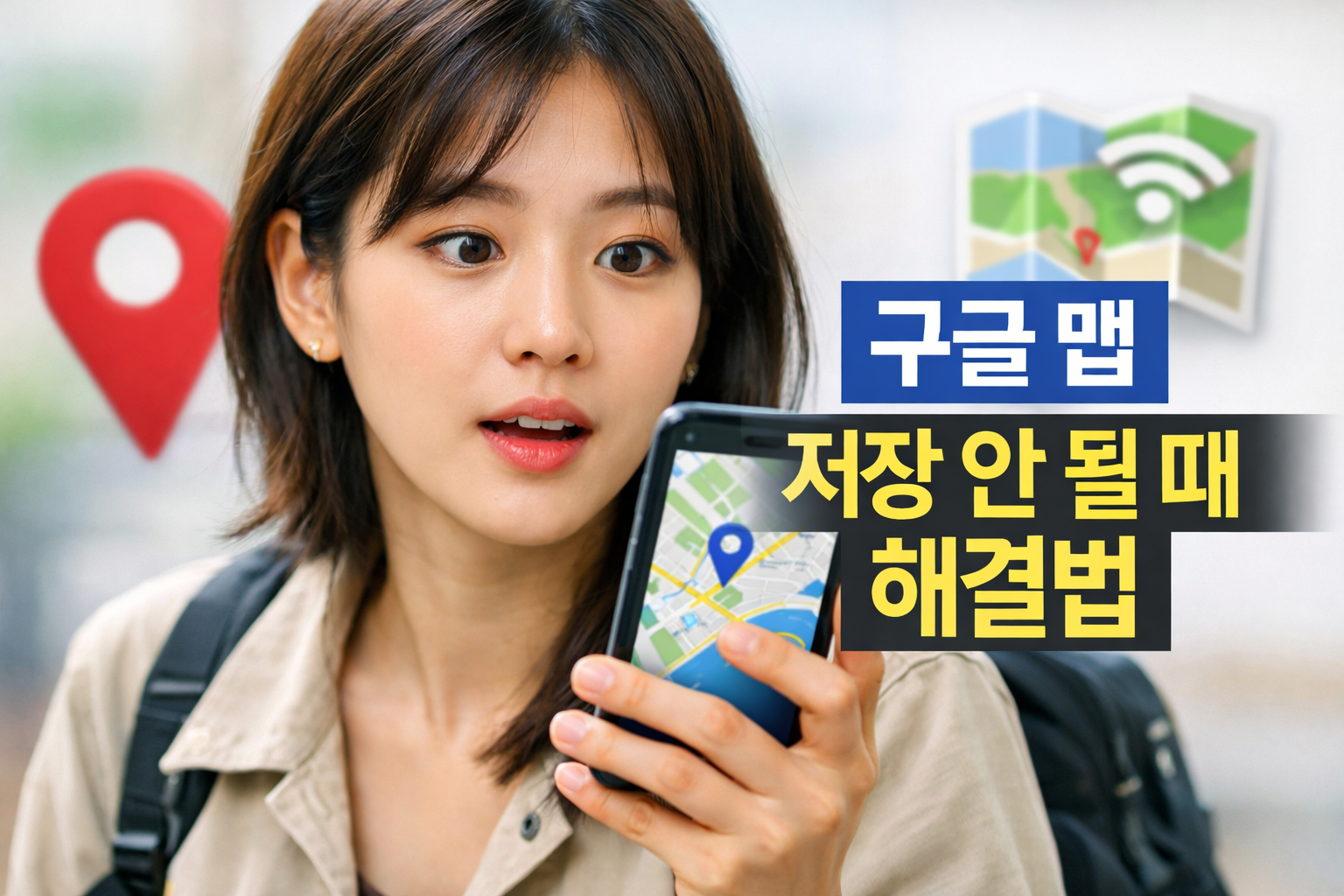 구글 맵 ‘내 장소’ 저장 안 될 때 7가지 해결법 + 오프라인 지도 200% 활용법