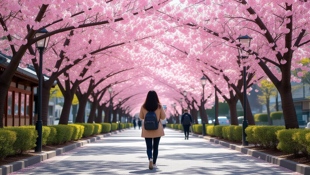 🗺️ 효율적인 벚꽃 시즌 여행 코스 설계