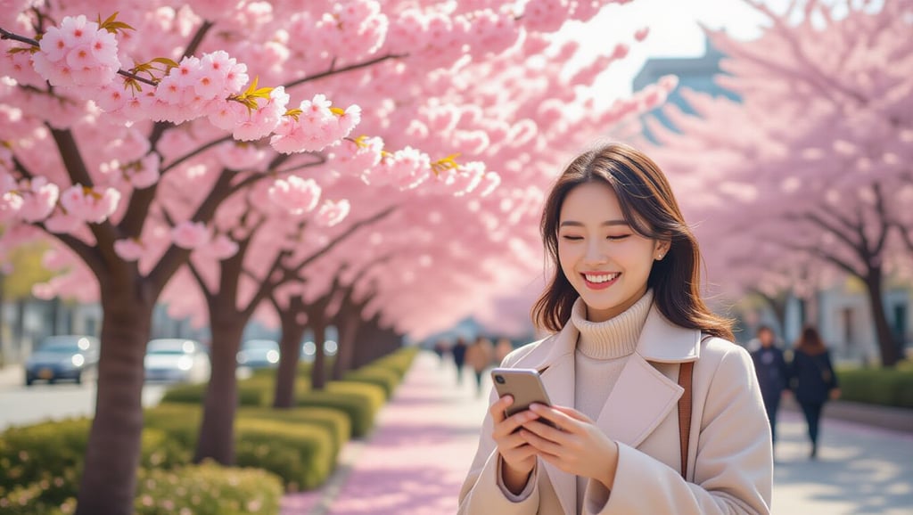 🌸 벚꽃 개화 시기 예측 및 명소 탐방