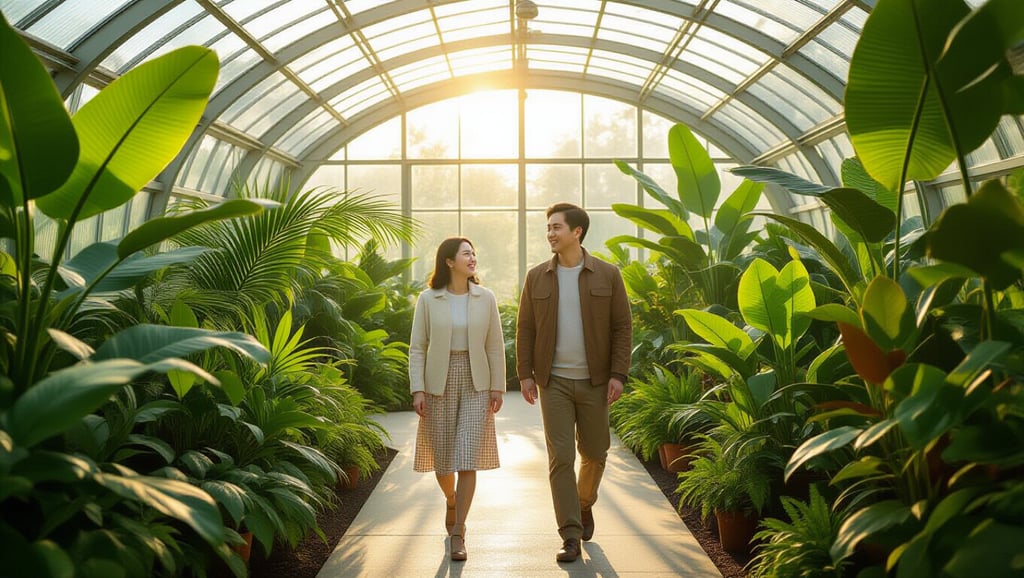 🌿 실내에서 만나는 싱그러운 자연