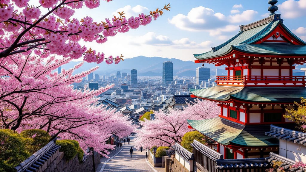 🌸 2026년 오사카 및 교토 벚꽃 개화 시기 예측