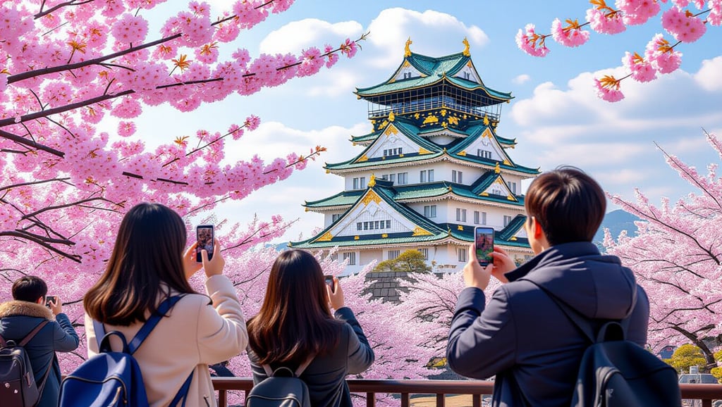🏯 오사카 및 교토 핵심 벚꽃 명소 집중 탐구