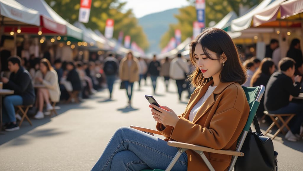 💡 축제를 쾌적하게 즐기는 현실 팁