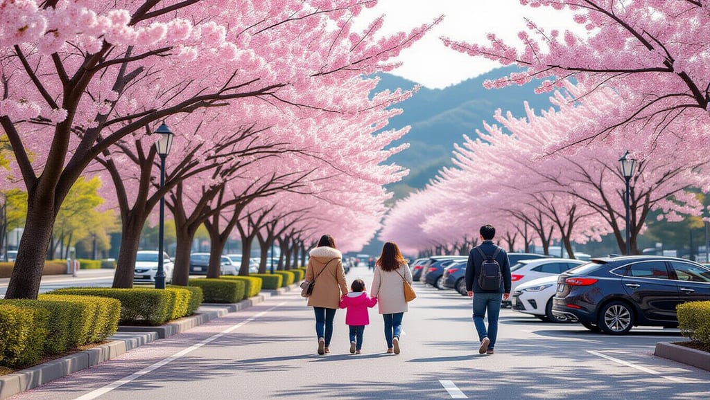 🅿️ 쾌적한 벚꽃 드라이브를 위한 접근성 및 주차 가이드