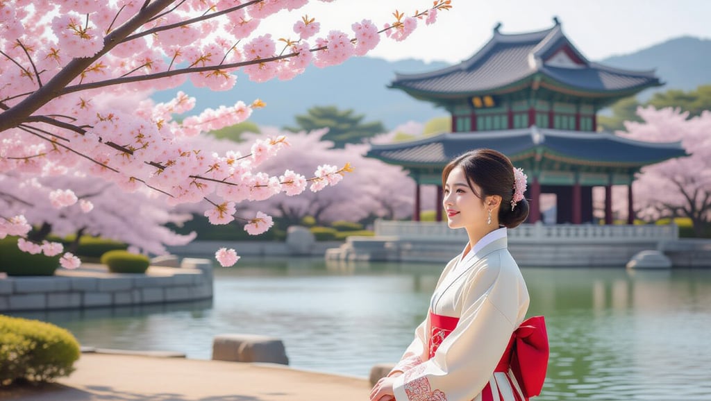 🏯 역사와 봄꽃의 조화, 궁궐 나들이