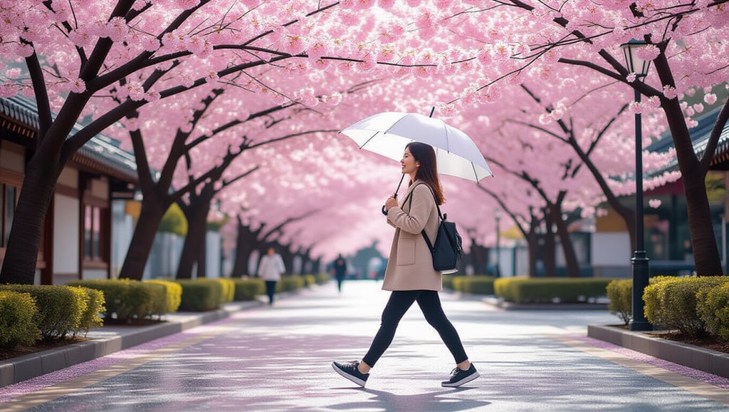🎒 4월 일본 벚꽃 여행 필수 준비물