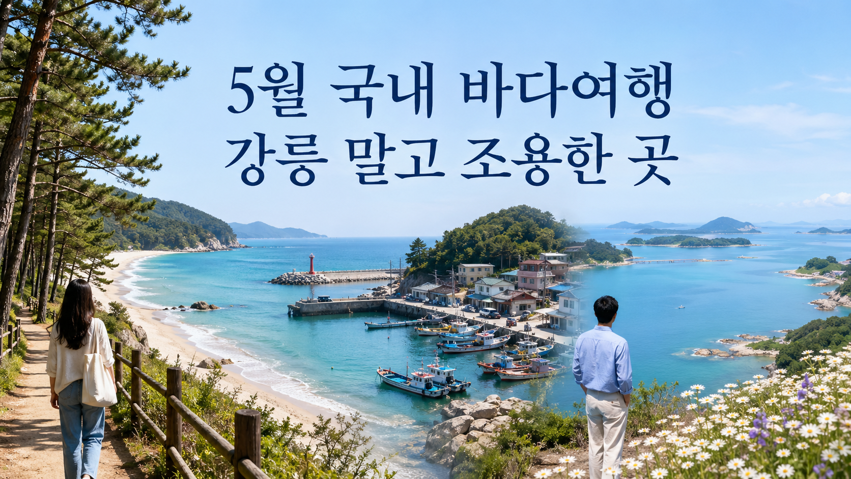 5월 국내 바다여행 추천 5곳! 강릉 말고 조용한 바다 여행지