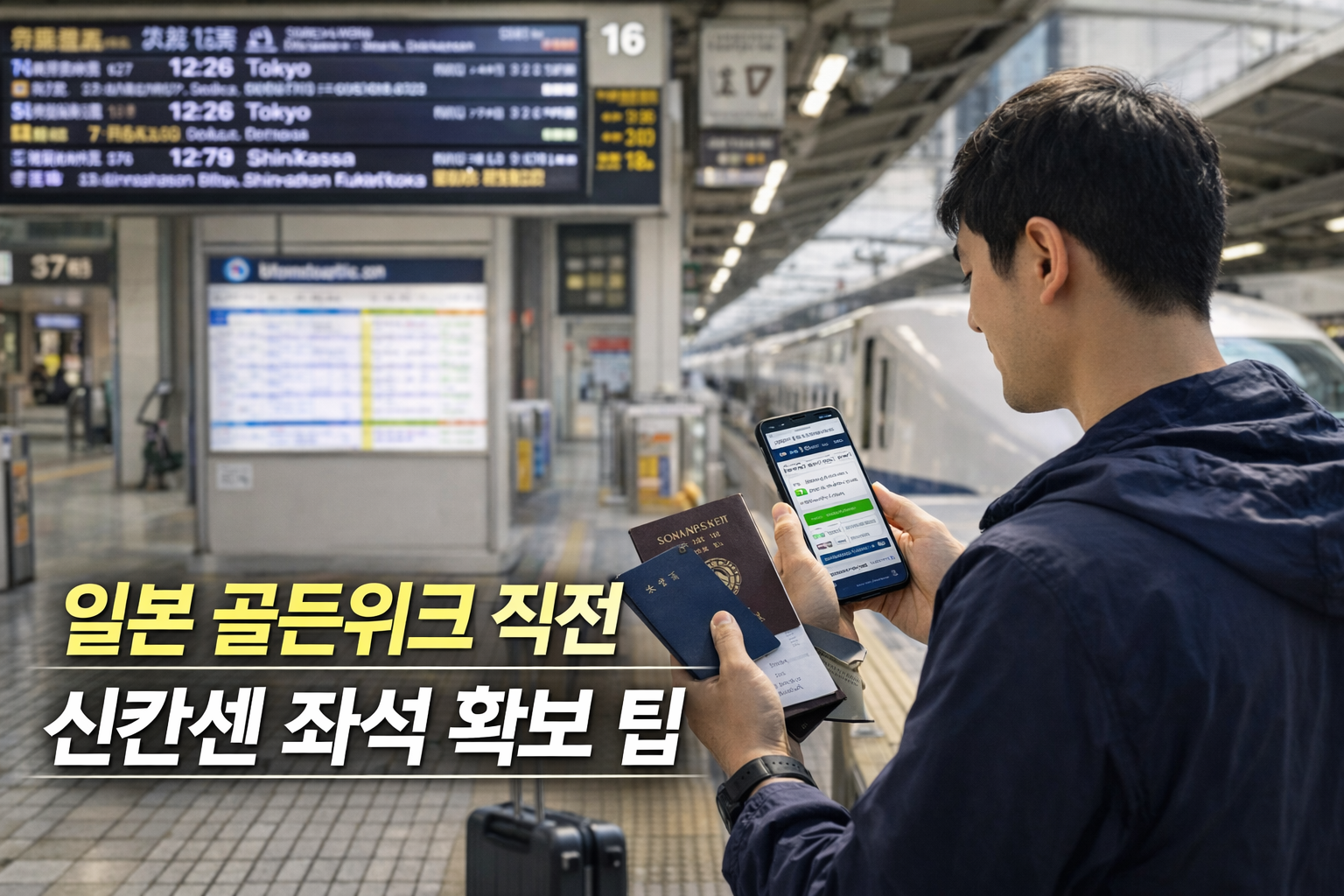 일본 골든위크 직전 신칸센·특급열차 ‘예매 전쟁’ 없이 좌석 확보하는 7가지 현실 팁